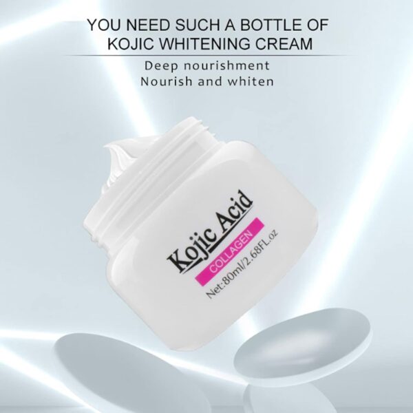 Kojic Acid Collagen Whitening Cream 80ml - Image 6