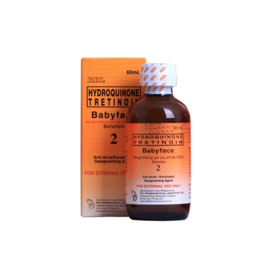 RDL Babyface Astringent Hydroquinone+Tretinoin 2 - 60 ML