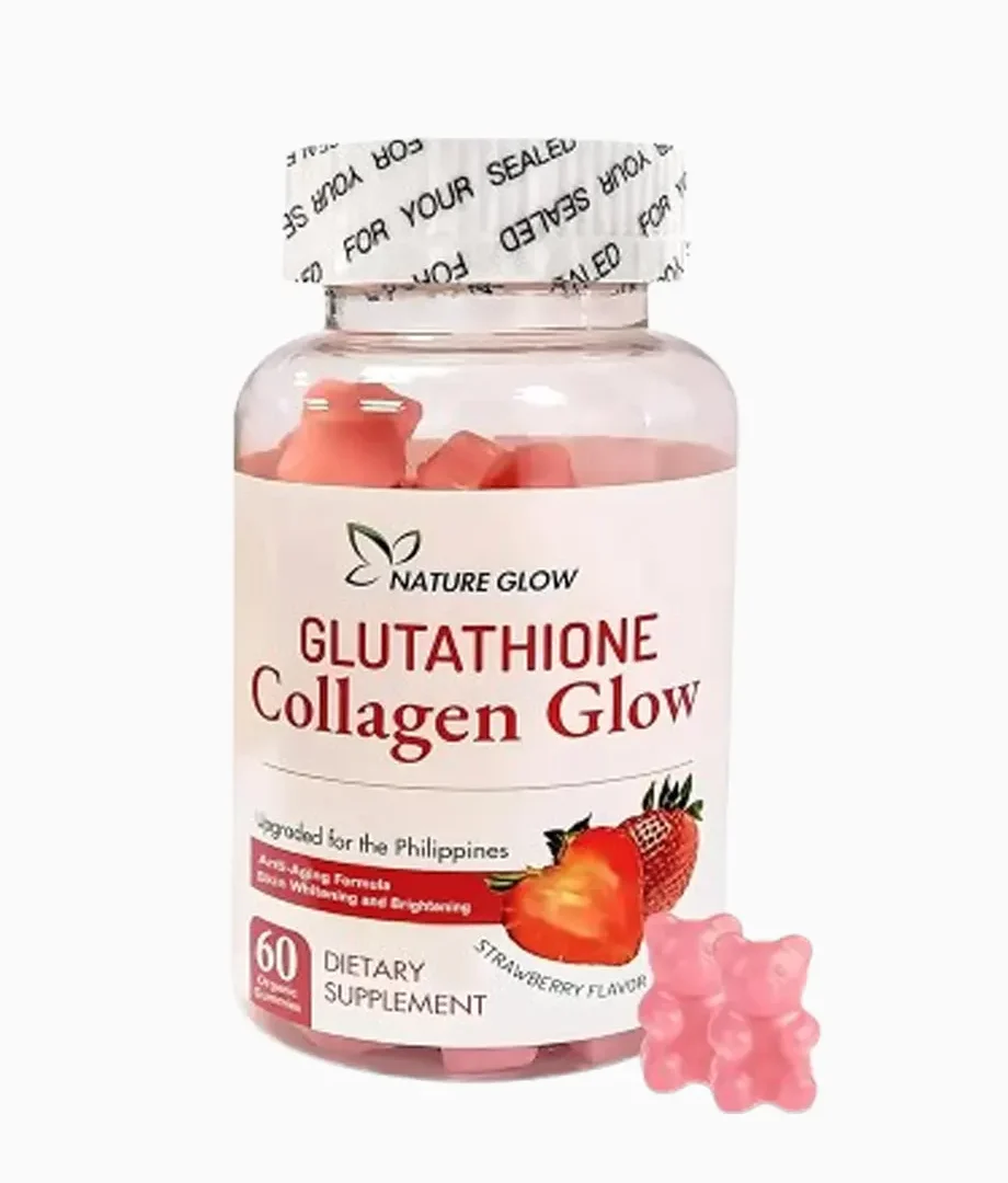 Nature Glow Glutathione Collagen Glow Gummies Strawberry