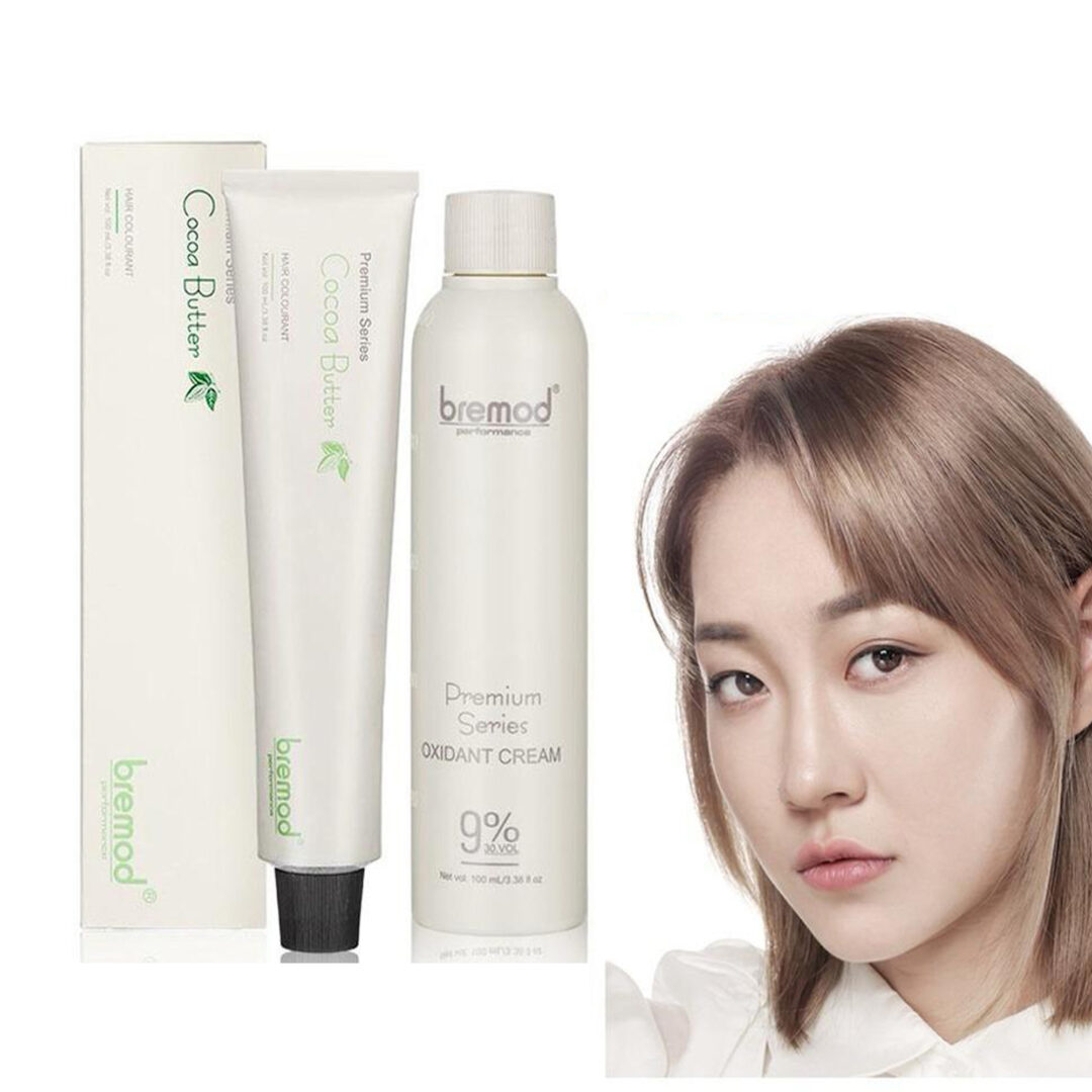 Bremod Premium Series Hair Color 8.17 Milk Tea Ash – Salon Quality Dye