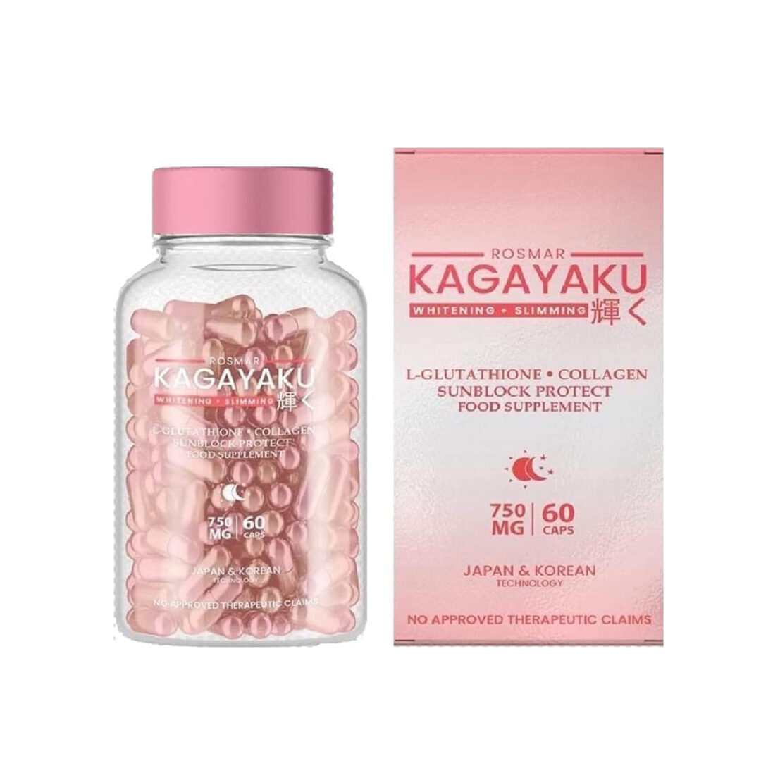 ROSMAR Kagayaku Glutathione Capsules with Collagen – Advanced Brightening