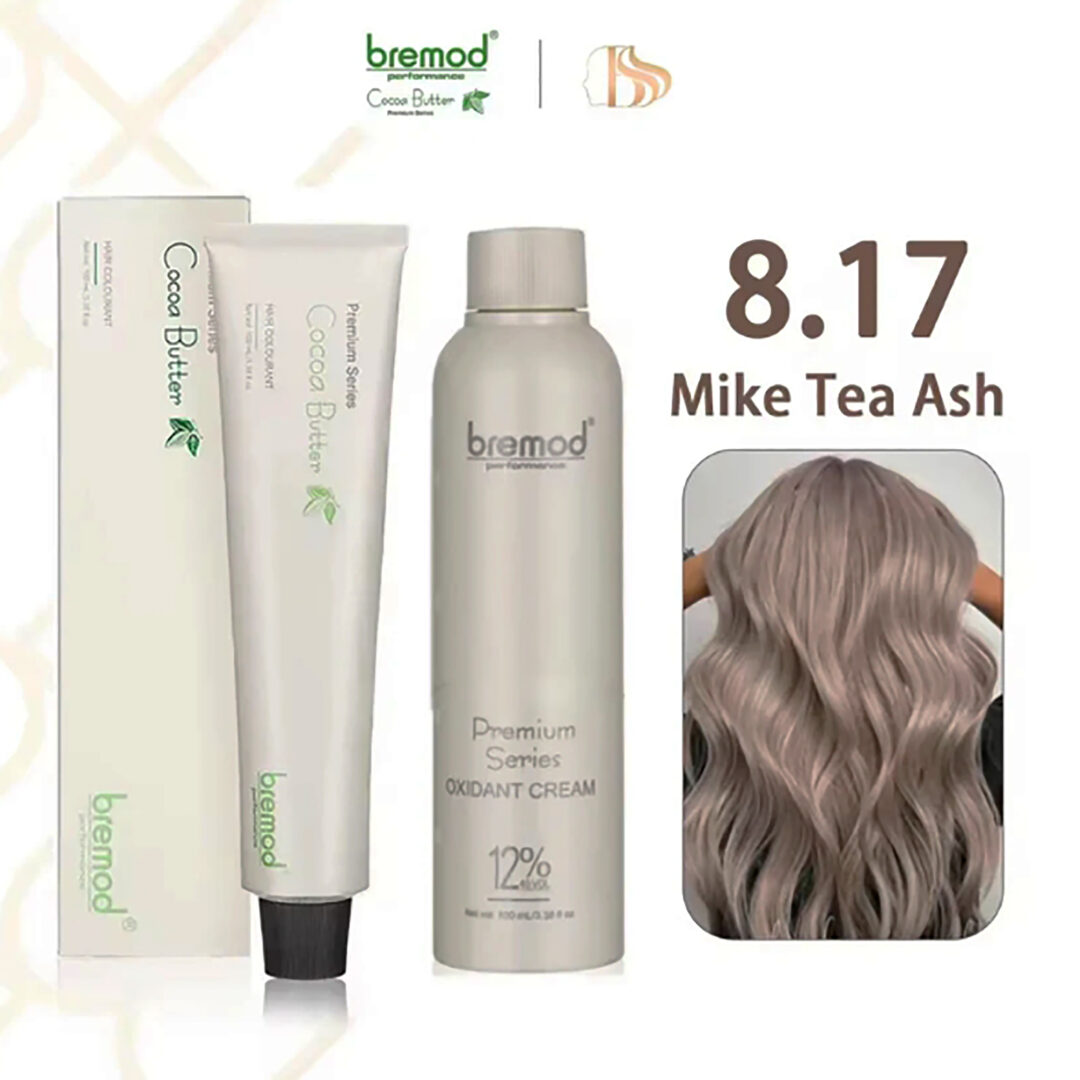 Alternative view of Bremod Premium Series Hair Color 8.17 Milk Tea Ash – Salon Quality Dye