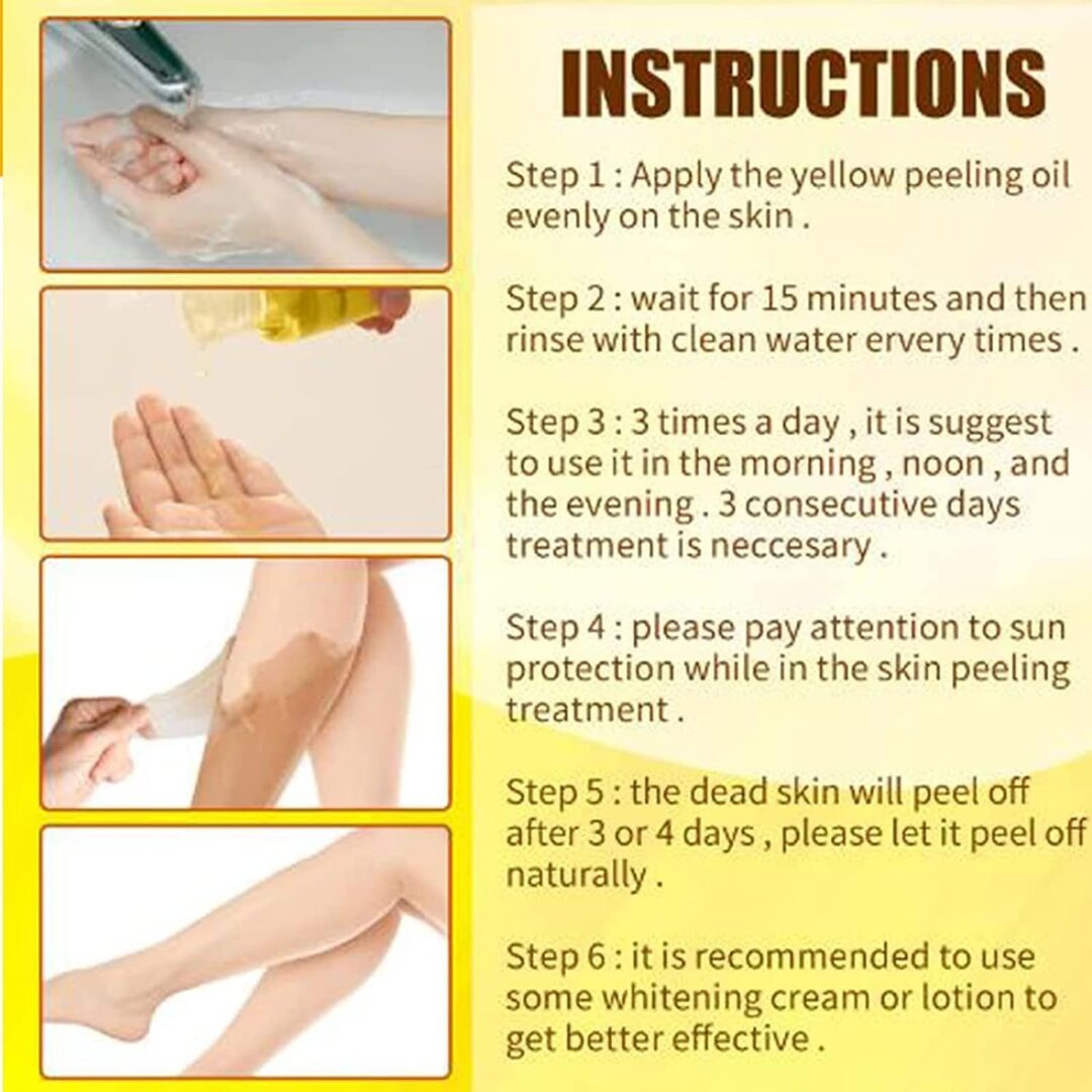 Alternative view of Extra Strong  Yellow Peeling Oil 120ml