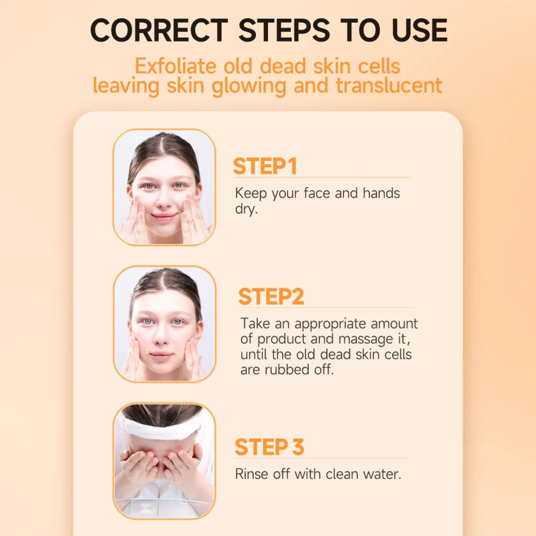 Gmeelan Orange Exfoliating Whitening Gel – 50g