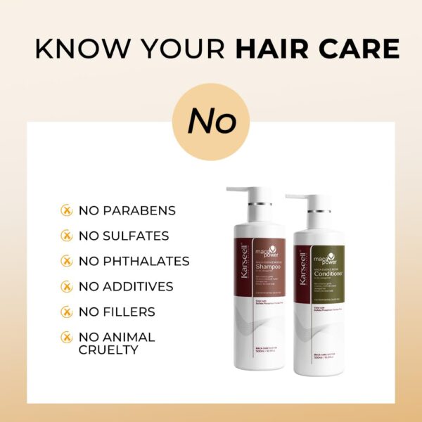 Karseell Collagen Hair Shampoo +Hair Conditioner Set - Image 2