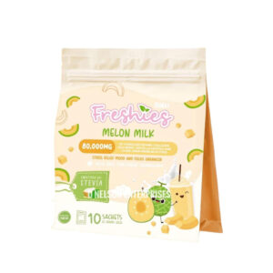 Freshies MELON Milk Collagen Drink by Juju Glow, 10 Sachets