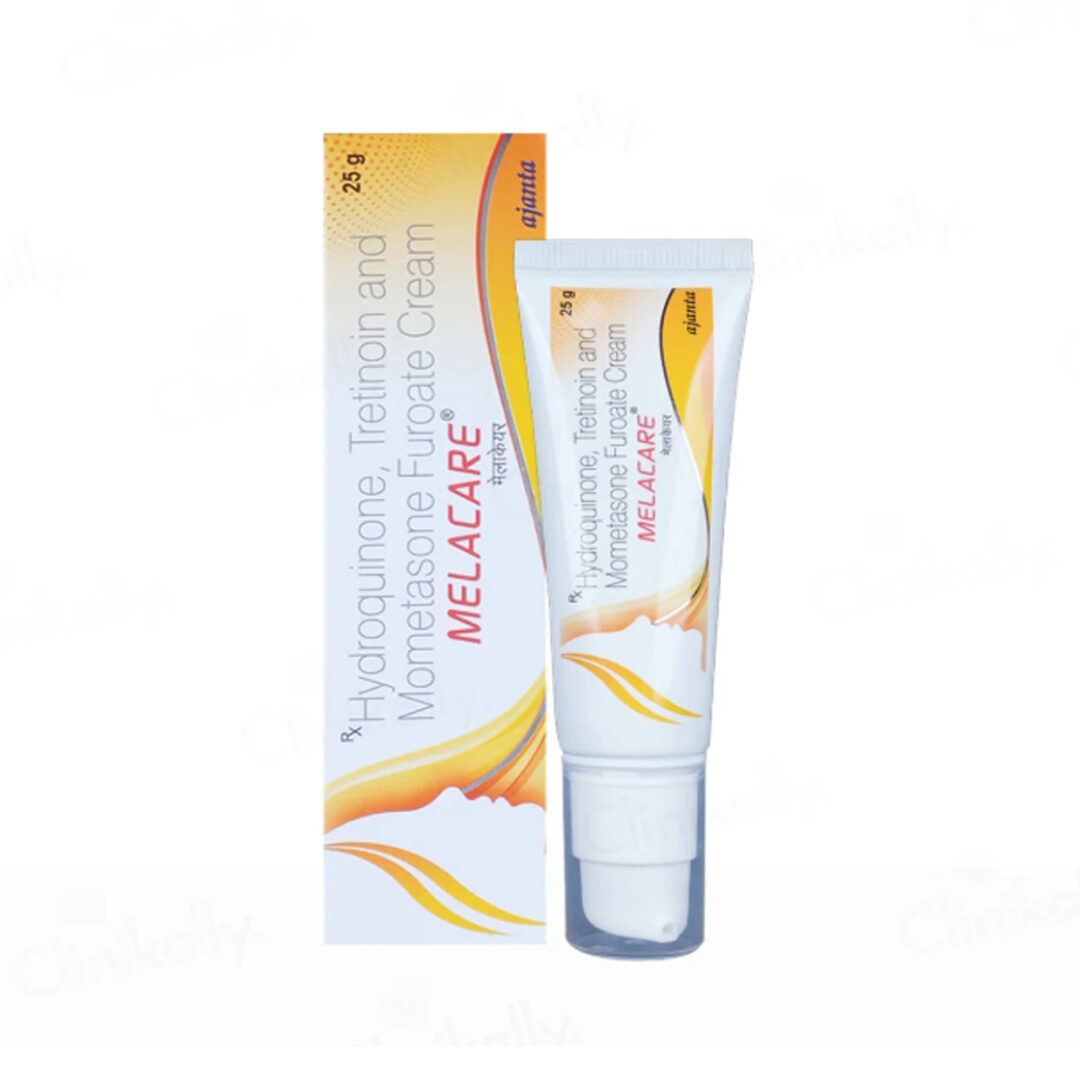 Melacare Cream For Face Melasma, hyperpigmentation, Dark spots, Skin Wrinkles, 25g
