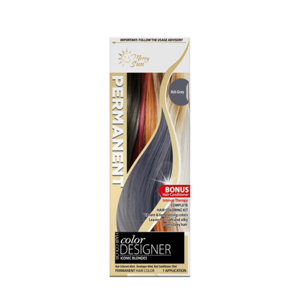 MerrySun Permanent Hair Ash Grey