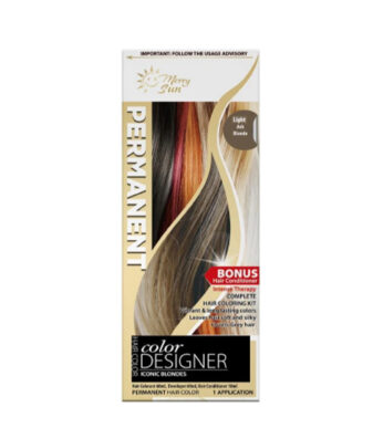 MerrySun Permanent Hair Color Light Ash Blonde