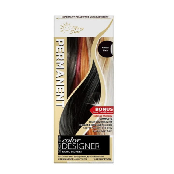 MerrySun Permanent Hair Color  Natural Black