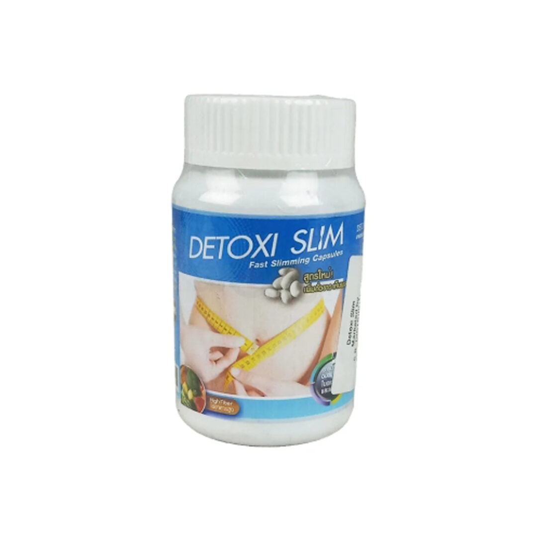 Detoxi Slim Herbal Capsules with Fiber – Satiety & Metabolism Support