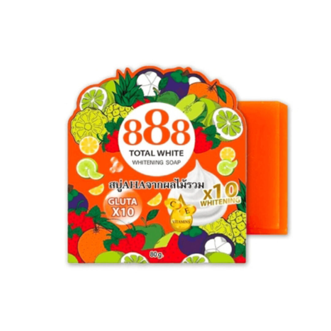 8888 Total Double Whitening Soap - 80g