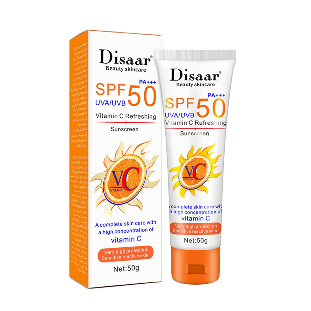 DISAAR Beauty whitening sunscreen vitamin c spf50