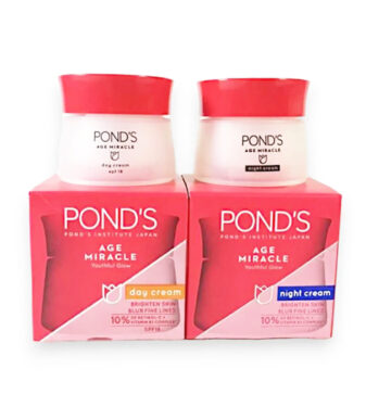 Ponds Age Miracle Day Night Cream Set