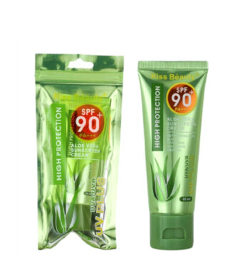 Kiss Beauty Aloe Vera Sunscreen Cream SPF 90+ PA+++ - 60ml