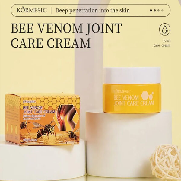Joint Care Cream, Bee Venom, Suitable for All Skin Types - Image 3