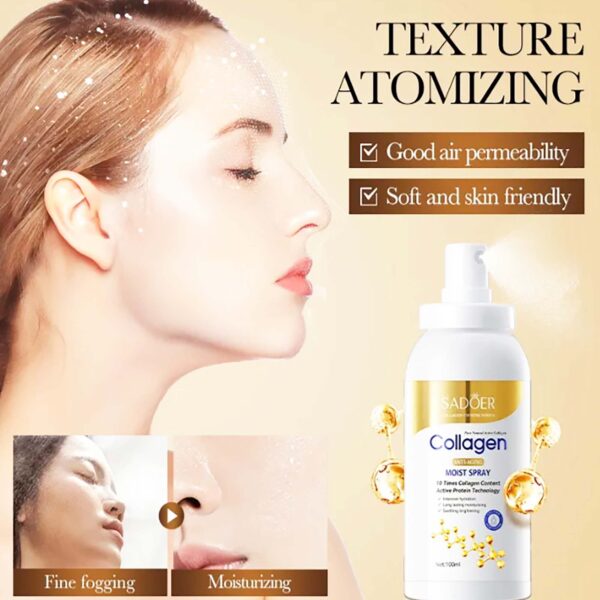 Sadoer Anti-Wrinkle Hydrating Lotion Spray 100ml - Image 3