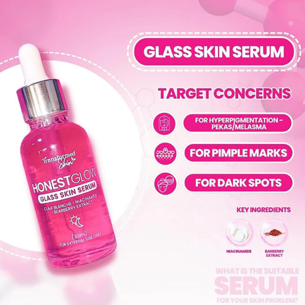 Transformed Skin - Honest Glow Glass Skin Serum 30ml