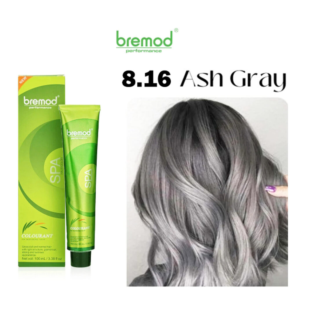 Alternative view of Bremod  8.16 Ash Gray Hair Color  100ml