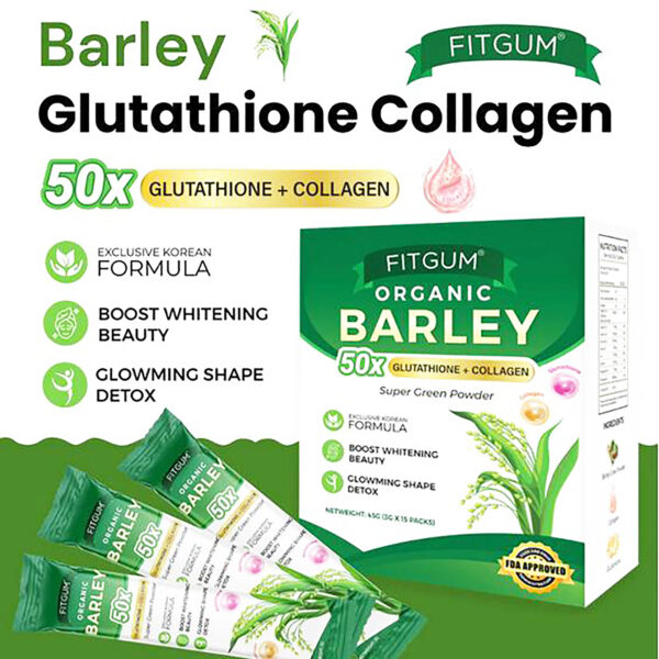 Fitgum Organic Barley Grass Powder