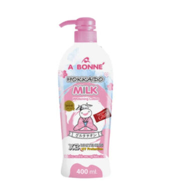 A Bonne Hokkaido Milk Whitening Lotion X3 Whitening UV Protection 500ml