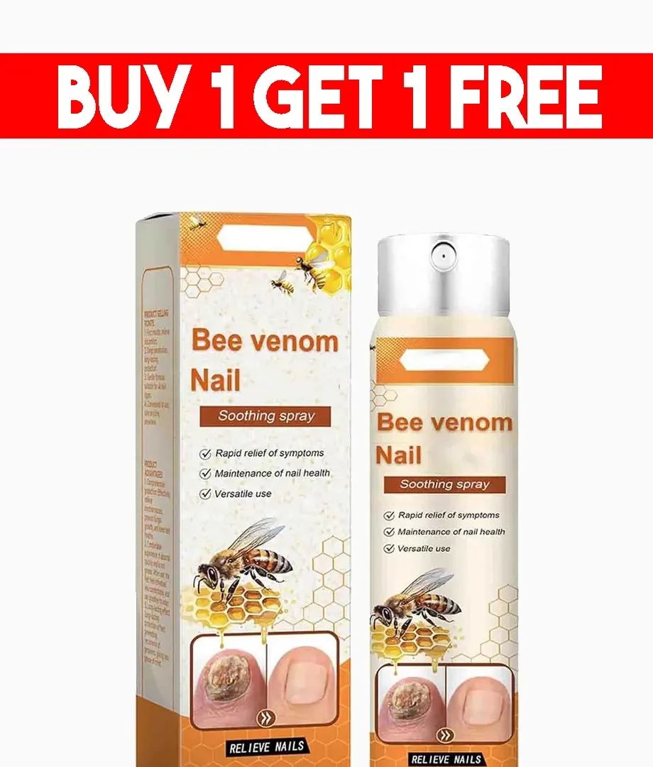 Bee Venom Nail Repair Serum, Nail Care Solution, Natural Bee Venom Nail