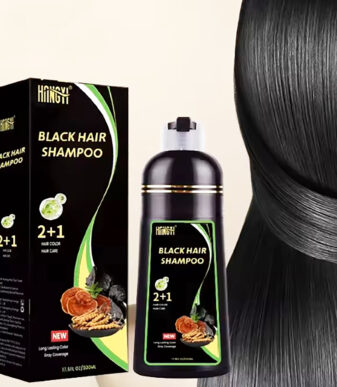 Natural Black Hair Dye Shampoo 500ml
