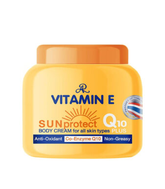 AR Vitamin E Sun protect Body Cream  Q10 Anti Oxidant  200ml