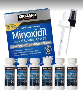 Minoxidil 5% Extra Strength Hair Regrowth Bottles 6 x 60ml