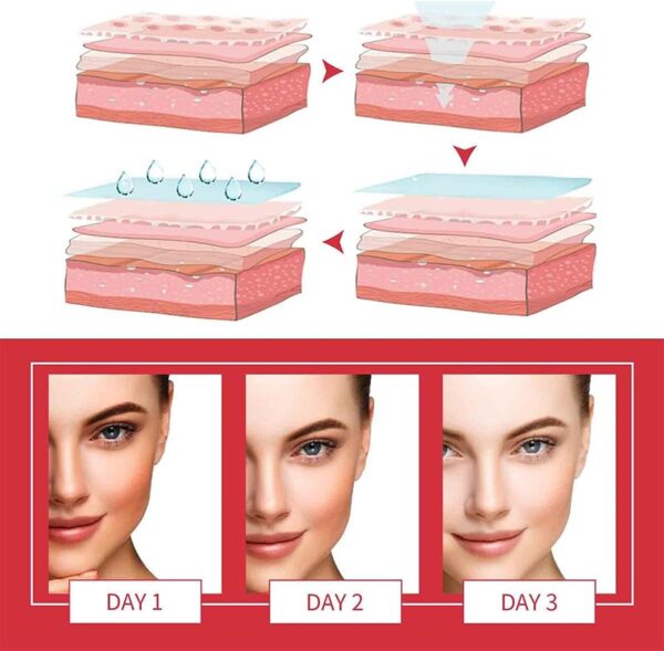 Bioaqua Peach Extract Fruit Acid Exfoliating Face Gel Cream - Image 6