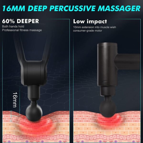 Massage Gun Deep Tissue Percussion Muscle Massager - Image 5