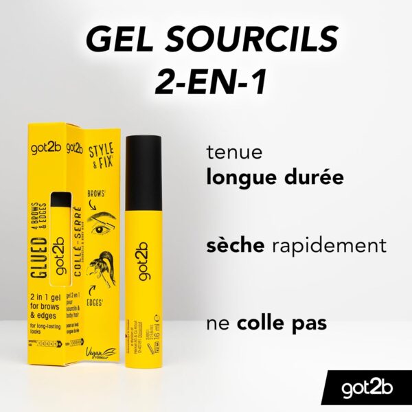 got2b Glued for Brows & Edges 2 in 1  16ml - Image 5