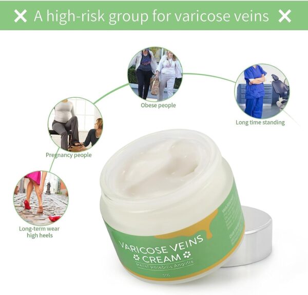 SEFUDUN Varicose Veins Cream Relief Phlebitis Angiitis 50g - Image 6