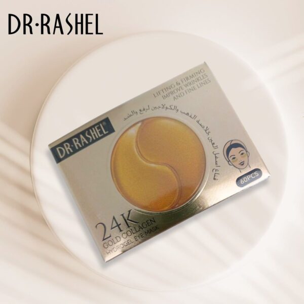 Dr.Rashel 24 K Gold Collagen Hydrogel Eye Mask - Image 2