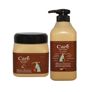 Washami Shea Butter Nourishing Treatment, 650 g +  Care Art Plant 2-in-1 Shampoo 620 ml