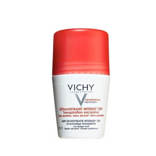 Vichy Stress Resist 72 Hour Anti Perspirant Roll On Deodorant, 50ml