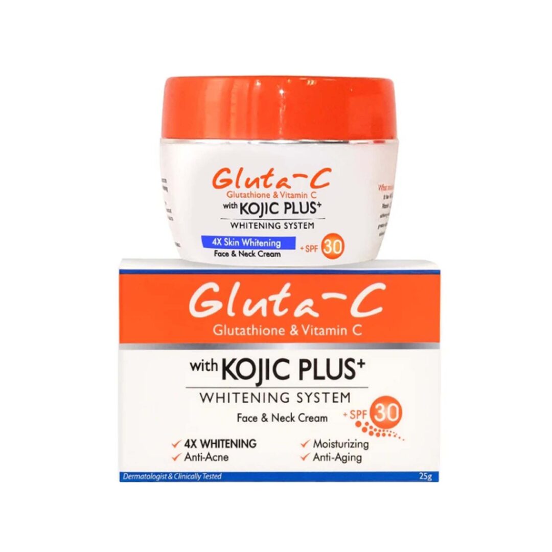 Gluta C Whitening Cream  Glutathione, Vitamin C & Kojic Plus Formula 25g