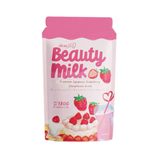 Dear Face Beauty Milk Premium Japanese Strawberry Drink - 180g