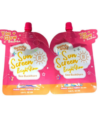 YOU GLOW BABE Beauty White Sunscreen Bright Glow – Twin Pack