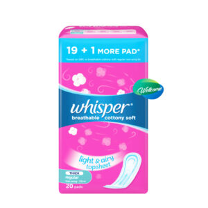 Whisper Pads 20pcs Pack