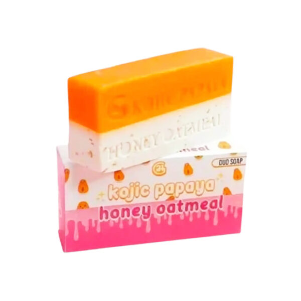 G21 Kojic Papaya Honey Oatmeal Duo Soap 150g