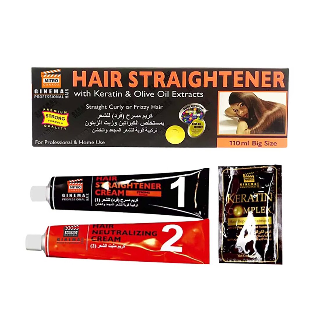Nitro Canada Cinema Keratine Straightener Cream for Curly Hair, 110ml