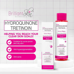 Brilliant Rejuv Hydroquinone Tretinoin Topical Solution Toner 135ml