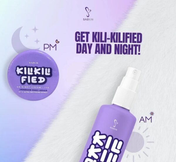 SASKIN Kili Kilified Combo Deodorant Spray & Overnight Repair Cream - Image 2