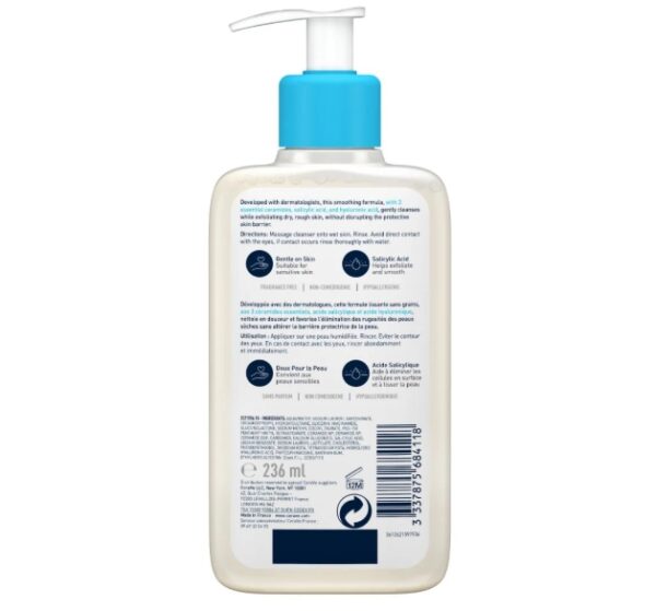 Cerave SA Smoothing  Cleanser 236 ml - Image 2