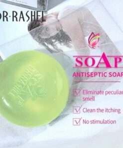 Alternative view of Dr. Rashel Antiseptic Feminine Anti-Itch Soap for Sensitive Areas 100 g, Green