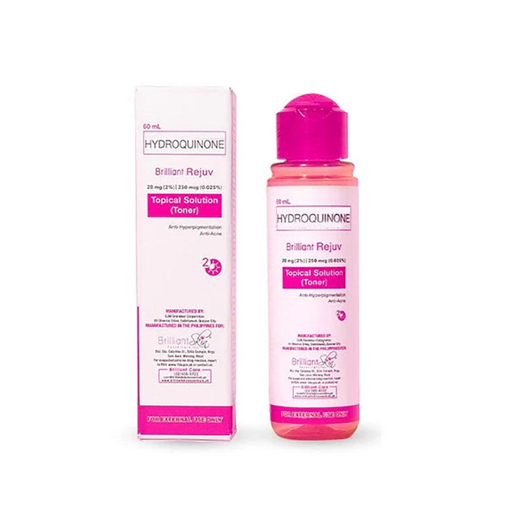 Brilliant Rejuv Hydroquinone Tretinoin Topical Solution Toner 135ml