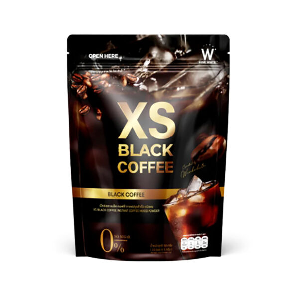 Wink White XS Black Coffee – Premium Instant Coffee 10 Sachets