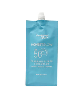 Honest Glow Fragrance Free Sunscreen SPF 50 PA+++ 50g