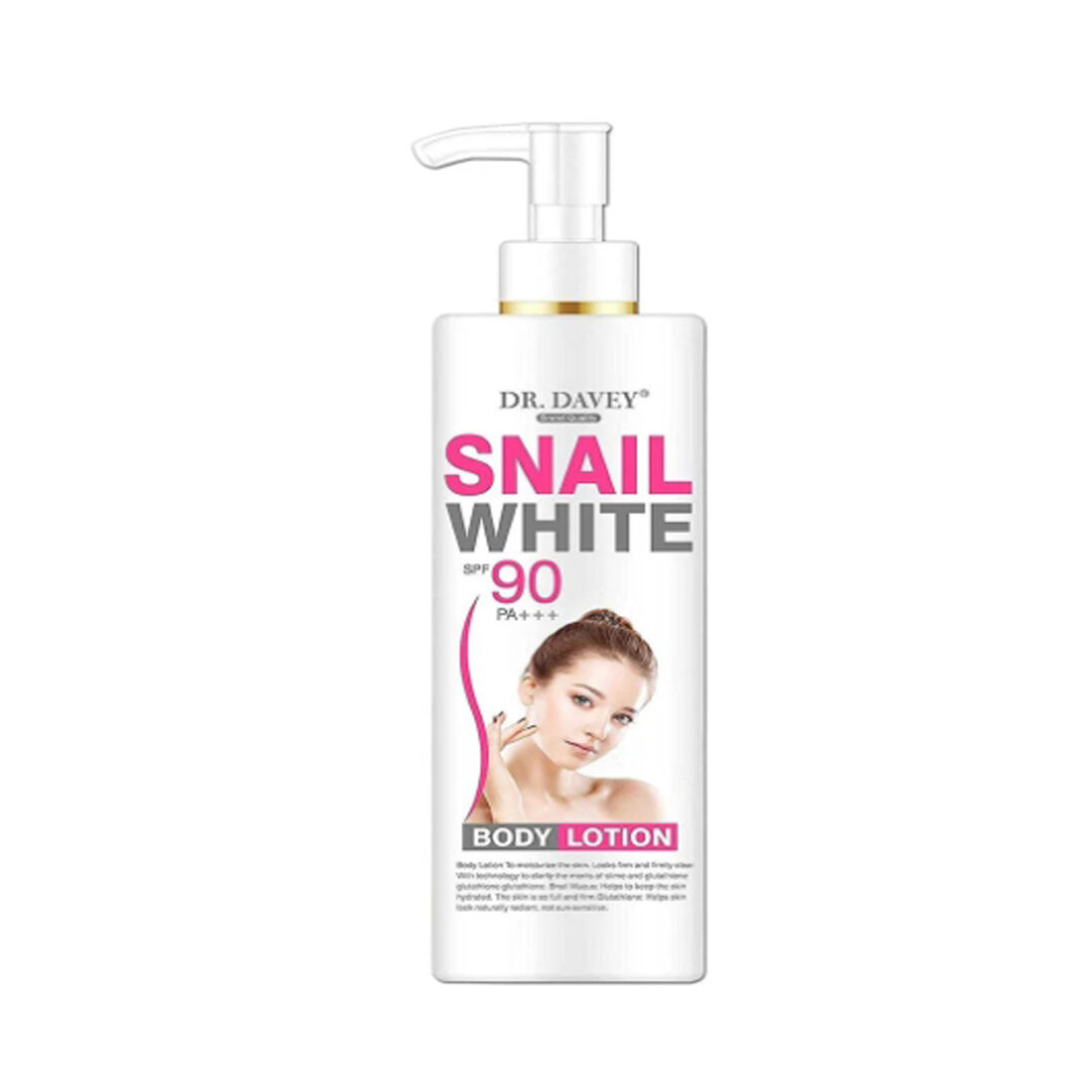 DR.DAVEY Snail White SPF90  Whitening  Body Lotion - 500ml